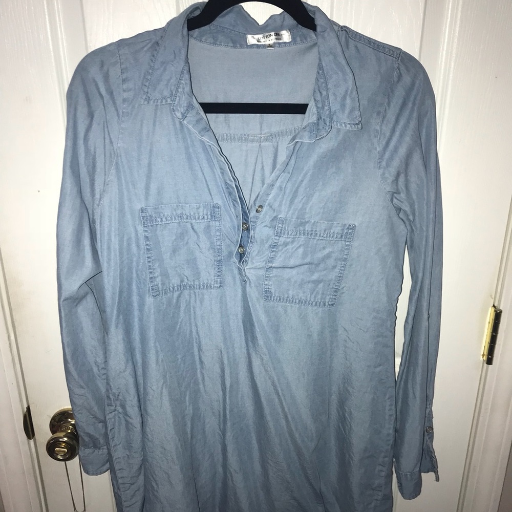 Chambray Dress